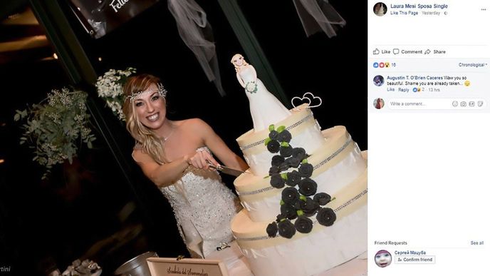 Italka Laura Mesi hledala toho pravého. A pak se rozhodla vzít si sebe samu. Italka Laura Mesi hledala toho pravého. A pak se rozhodla vzít si sebe samu.