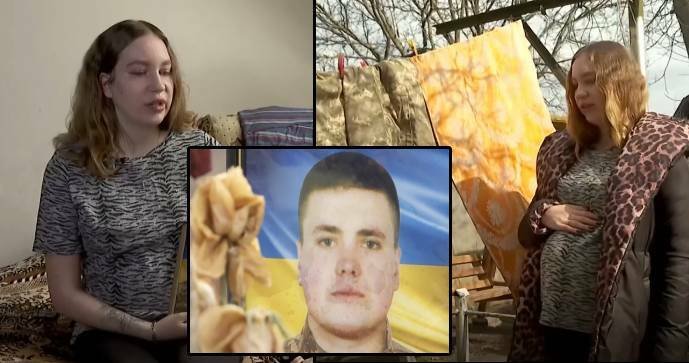 Nastávající máma Solomja Fedišinová (19) přišla při ruském bombardování o manžela.