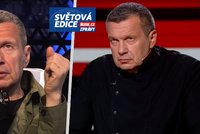 Hypnóza a manipulace kanálu Solovjov: Propaganda „Z“ prýští do Rusů nonstop ze všech stran