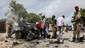 Sebevražedný útok v Somálsku (10.7.2021)