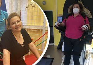 Zdravotní sestra Soňa prodělala nádor na míše. Nyní se snaží postavit na vlastní nohy