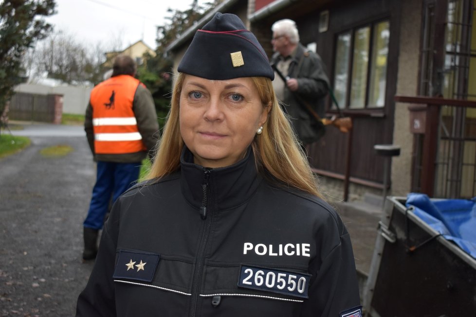 Policistka Soňa Štětínská