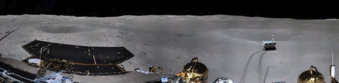 Unikátní záběr jedné z kamer na Von Karmánově kráteru (11.1.2019)