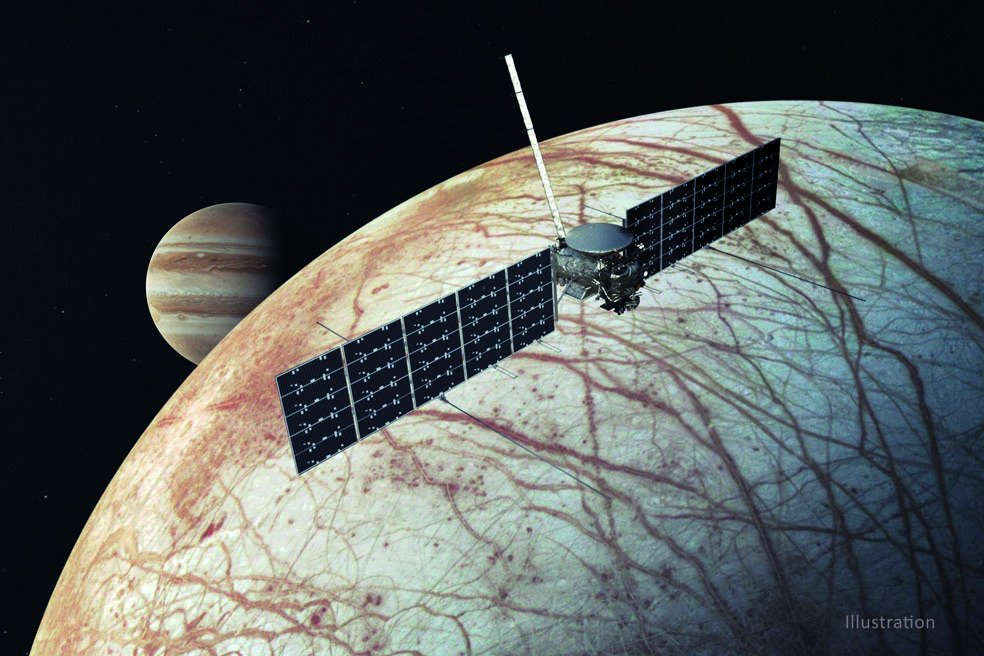 Sonda Europa Clipper u planety Jupiter