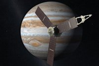 Americká družice Juno je na vesmírné misi k Jupiteru