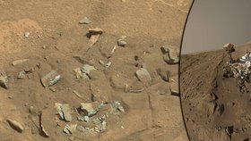 Nalezla sonda Curiosity na Marsu kosti?