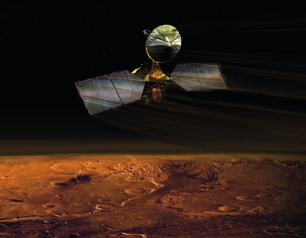 Americká sonda MRO zkoumá povrch Marsu od roku 2016