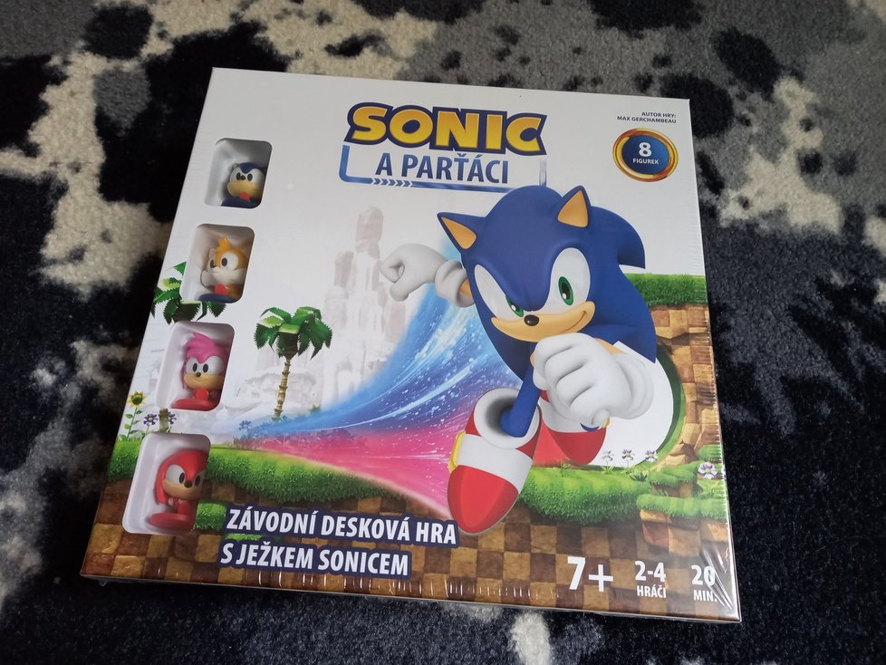 Desková hra Sonic a parťáci.