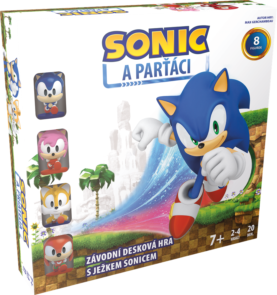 Sonic a parťáci je svižná závodní hra, kde rozhoduje přemýšlení místo náhody