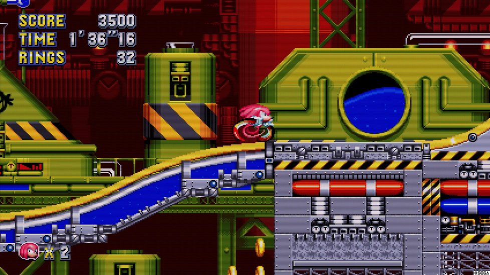 Knuckles je stejně rychlý jako Sonic.