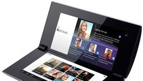 Sony Tablet P je vybaven dvěma dotykovými obrazovkami
