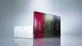 Sony Vaio P Series bude k dispozici ve čtyřech barevných variantách