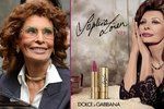 Sophia se dočkala vlastní rtěnky, kterou pro ni navrhlo návrhářské duo Dolce & Gabbana.