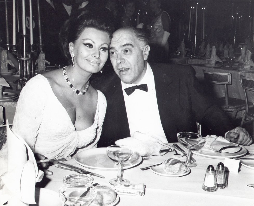 Sophia Lorenová a Carlo Ponti