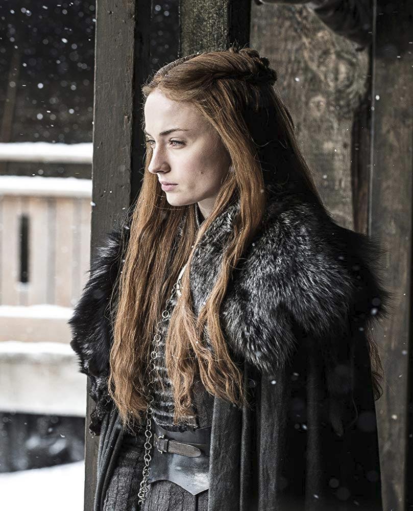 Sophie Turner v seriálu Hra o trůny, 2011 - 2019 (ČSFD: 92 %)