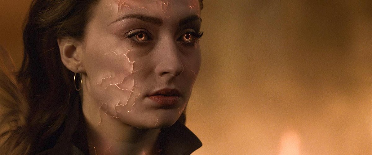 Sophie Turner v akční sci-fi X-Men: Dark Phoenix, 2019