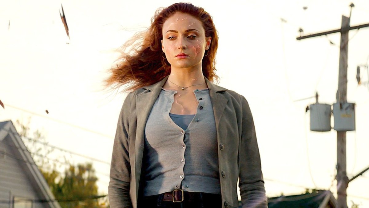 Sophie Turner v akční sci-fi X-Men: Dark Phoenix, 2019