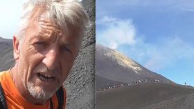 Reportér se vydal na Etnu