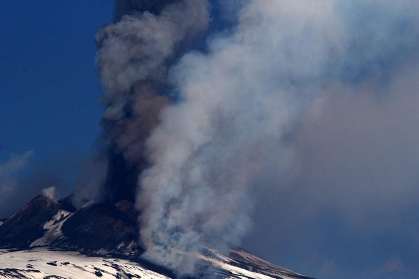 Etna je nejaktivnější evropskou sopkou