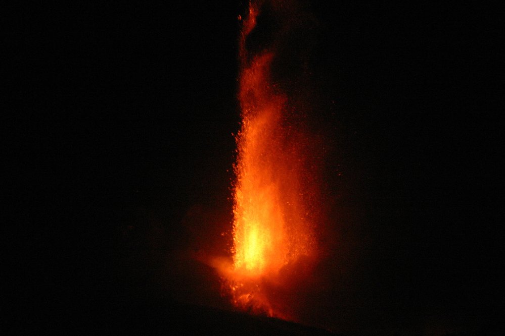 Erupce Etny je pořádně žhavá