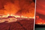 Na Islandu vybuchla sopka Fagradalsfjall: Erupce, proudy lávy a ohnivá show