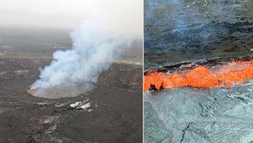 Na Havaji hrozí erupce sopky Kilauea.