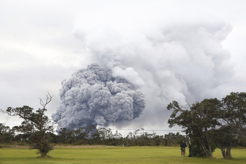 Sopka Kilauea hrozí další explozí.