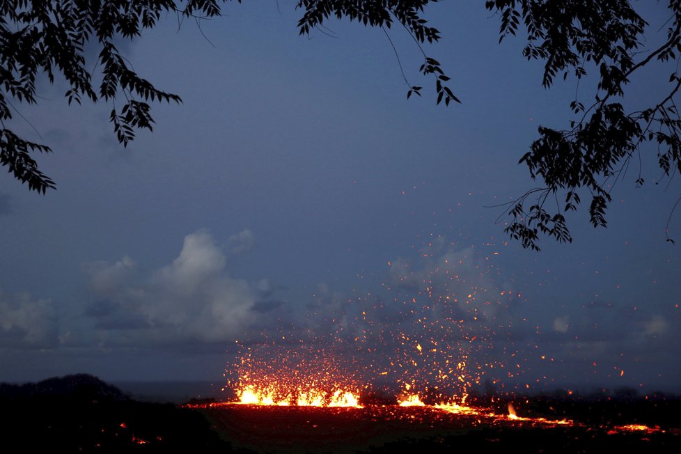 Sopka Kilauea hrozí další explozí.