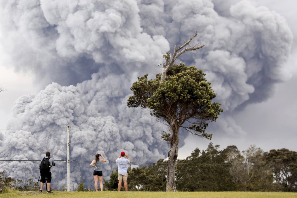 Na Havaji je hned několik vulkánů, takhle v roce 2018 řádila sopka Kilauea.