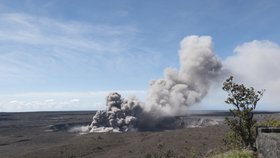 Havajská sopka Kilauea hrozí náhlým únikem magmatu