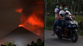 Na severní části indonéského ostrova Sulawesi se probudila sopka Soputan.