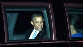 Prezident Obama opustil předčasně Irsko