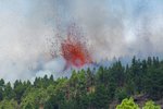 Na Kanárských ostrovech po 50 letech vybouchla sopka (19.9.2021)