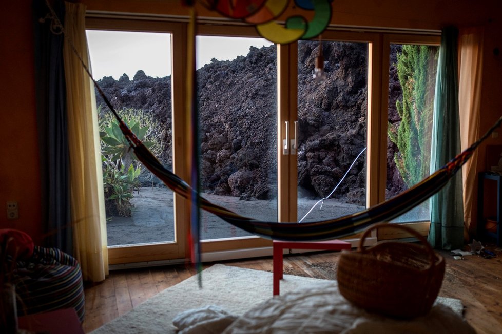 Pokračující soptění vulkánu na ostrově La Palma