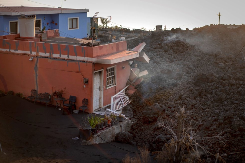 Pokračující soptění vulkánu na ostrově La Palma