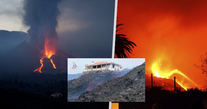 Rychle postupující zkáza: Sopka na La Palma chrlí stále lávu, padají i kusy o velikosti domu.