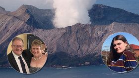 Australanka Lisa Dallowová (48) při erupci novozélandské sopky sopky přišla o dceru Zoe i manžela Gavina.