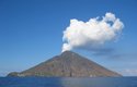 Sopka na ostrově Stromboli