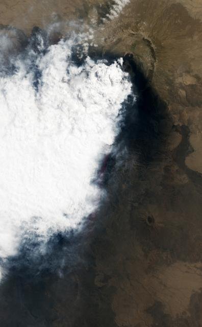 K erupci sopky Nabro v Rudém moři došlo letos v létě. Do té doby se věřilo, že je vyhaslá