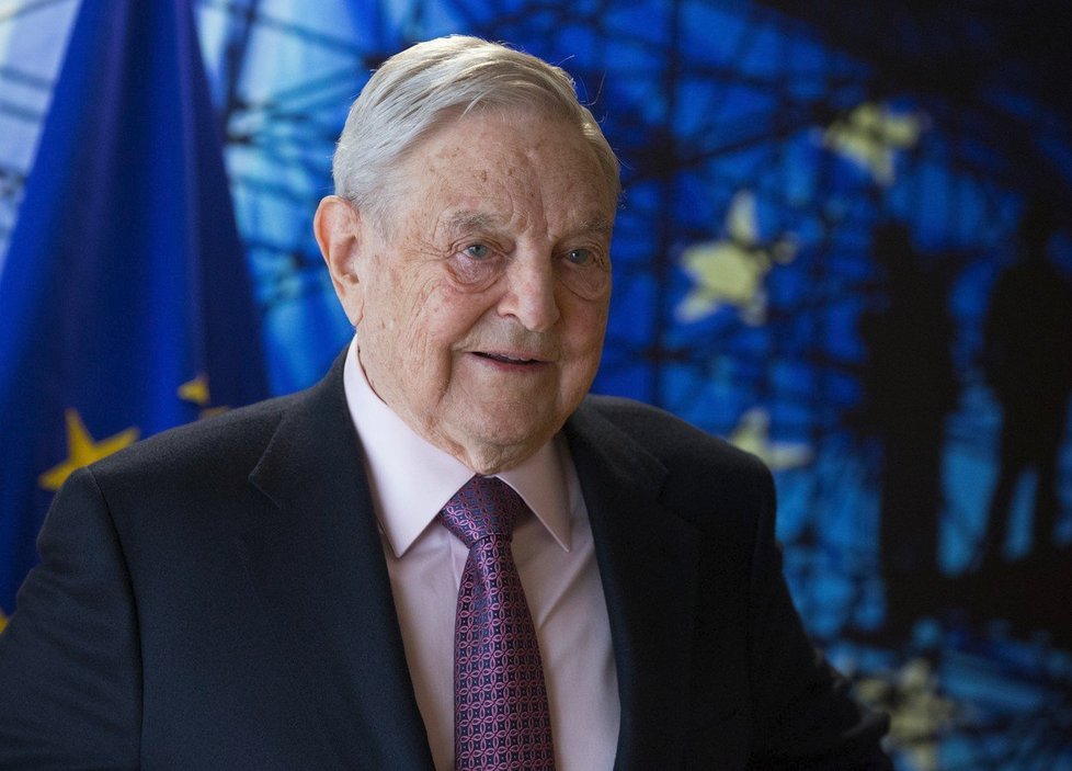 Miliardář maďarského původu George Soros