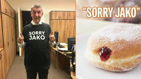 „Sorry jako!“ Hláška už má i vlastní doménu. Kdo se ujme Babišova výroku?