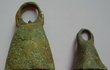 Objevené římské bronzové zvonky.