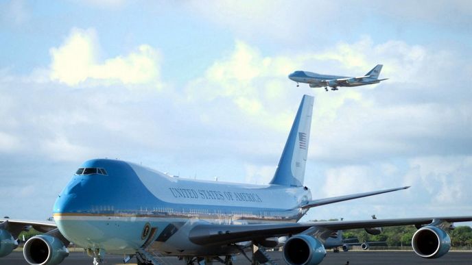 Vlajková loď prezidentské letky, Boeing 747