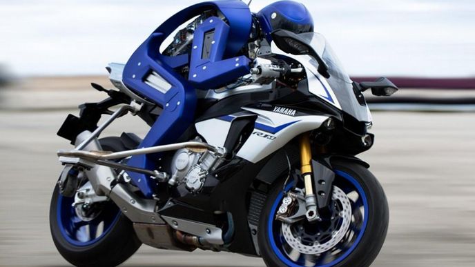 Současný prototyp Motobota používá motorku Yamaha YZF-R1M