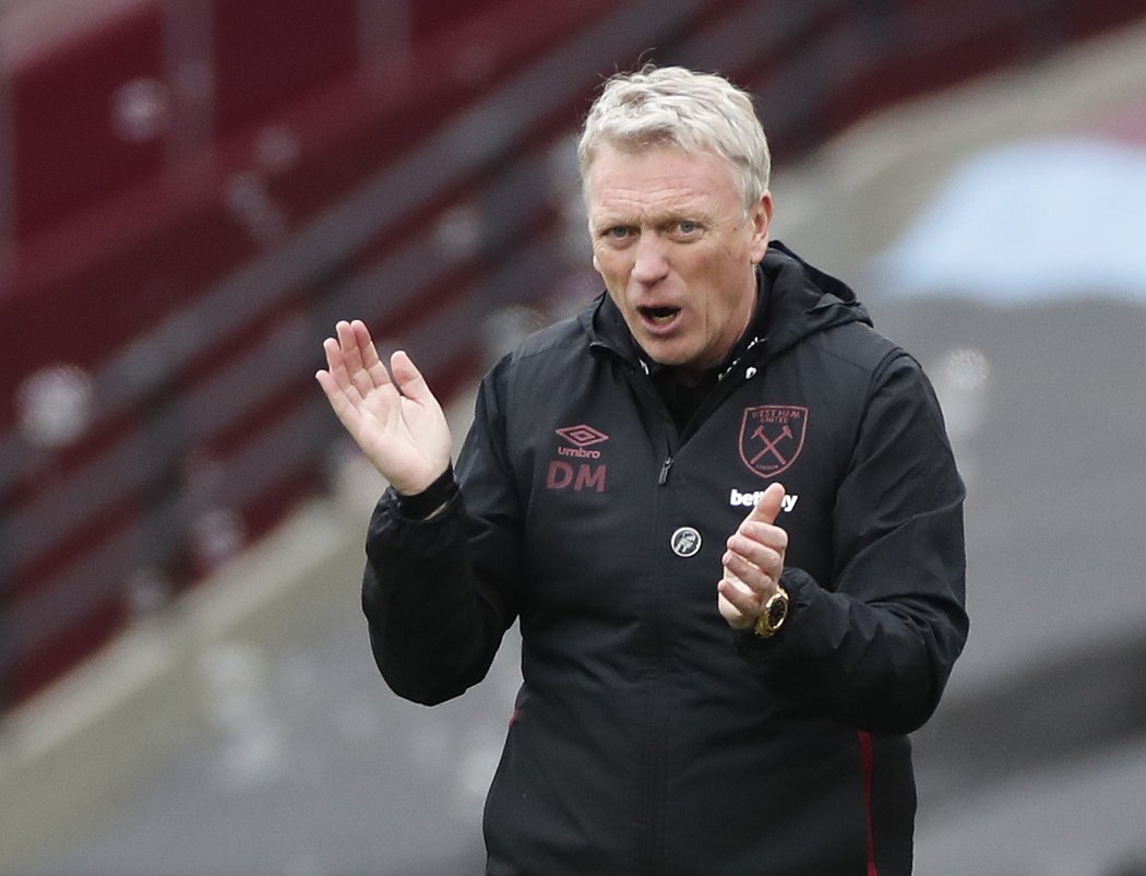 Trenér West Ham United David Moyes.