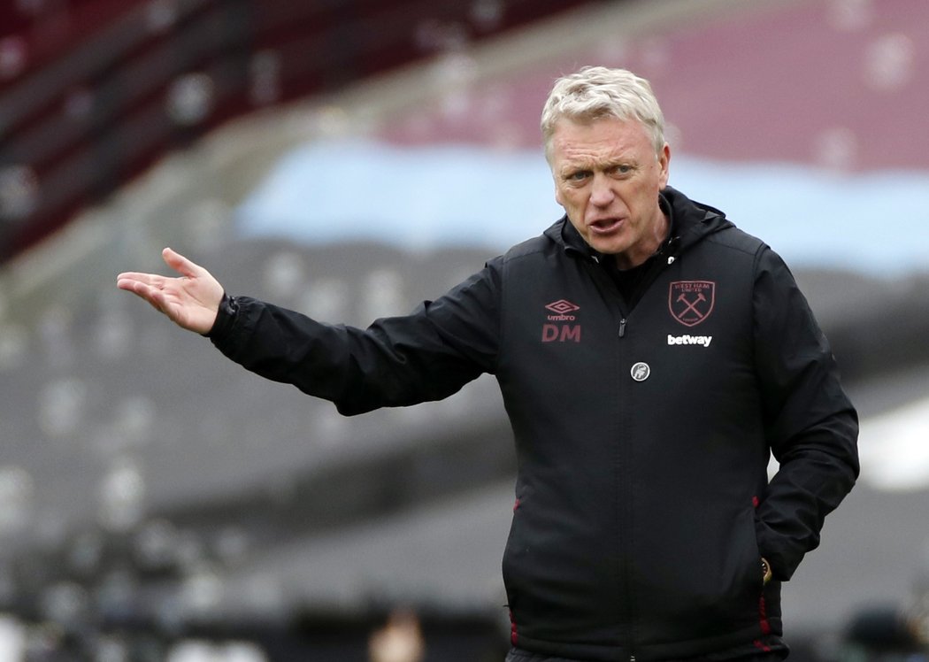 Trenér West Ham United David Moyes.