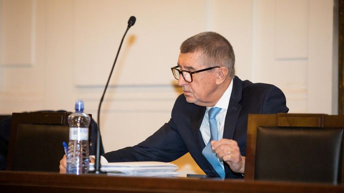 Soud Andreje Babiše kvůli kauze Čapí hnízdo (6.1.2023)
