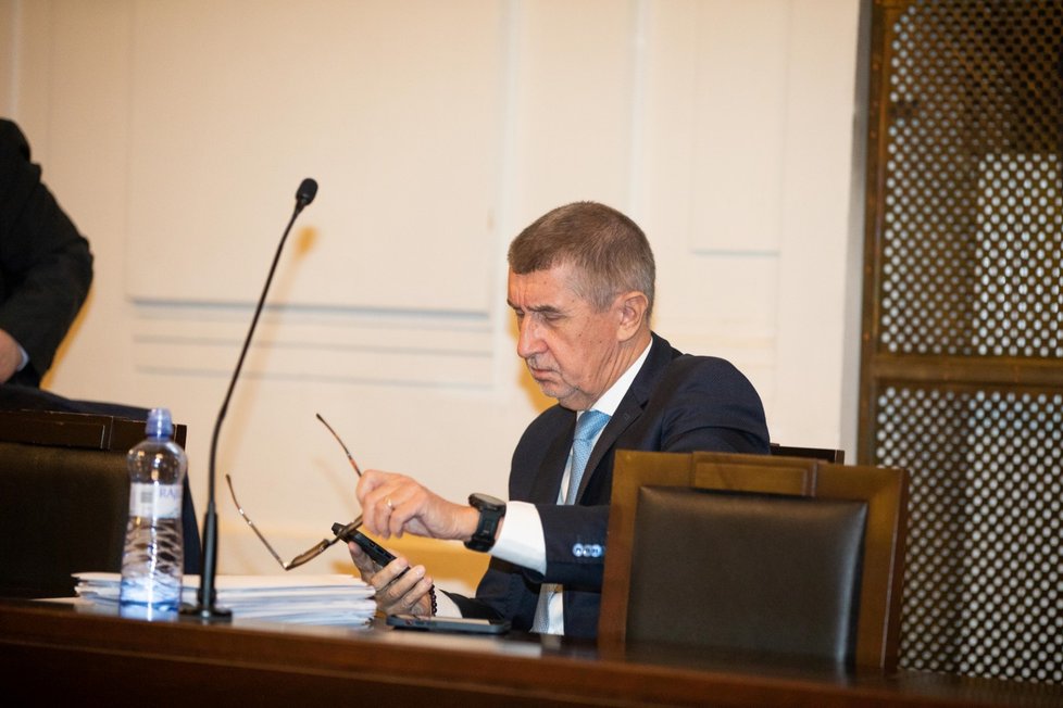 Soud Andreje Babiše kvůli kauze Čapí hnízdo (6. 1. 2023)