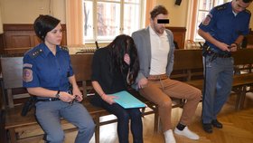 Eva G. a Josef K. v roce 2019 v soudní síni. Vrchní soud jejich tresty zrušil, proces se u Krajského soudu v Brně opakuje.