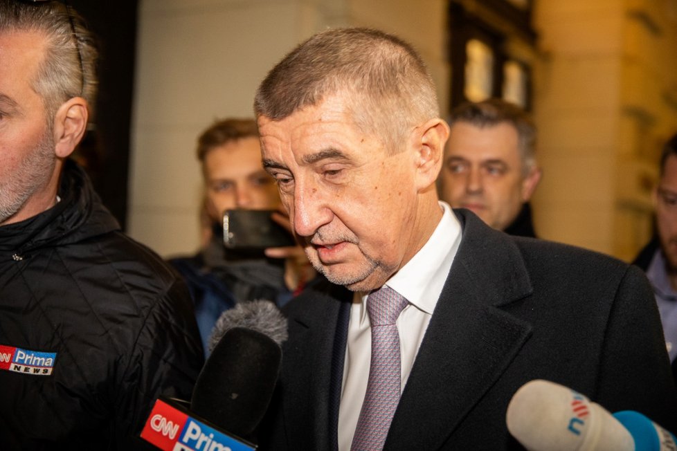 Soud kvůli kauze Čapí hnízdo: Předseda hnutí ANO Andrej Babiš (4.1.2023)